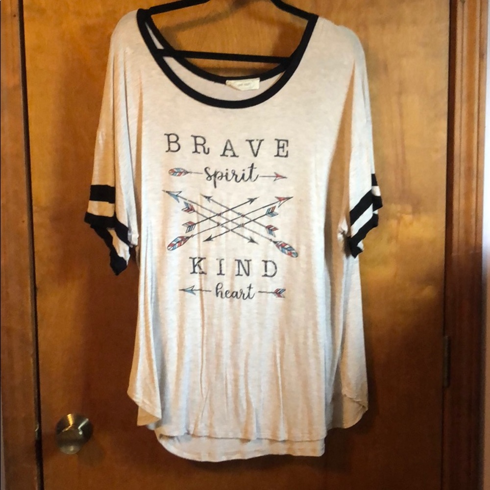 Brave spirit kind heart T-shirt